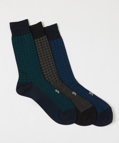 GLEN CLYDE（グレンクライド）の「【グレンクライド別注】コーデュラ（R）ドレスソックス（ソックス/靴下・メンズ・ターコイズブルー系/ブラック/ネイビー・00）」の9枚目の写真