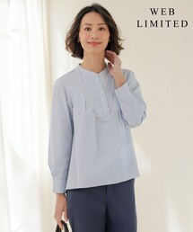 J.PRESS（ジェイプレス）の「【WEB限定カラーあり】コンパクトエステネージュ スキッパー ブラウス（シャツ/ブラウス）」