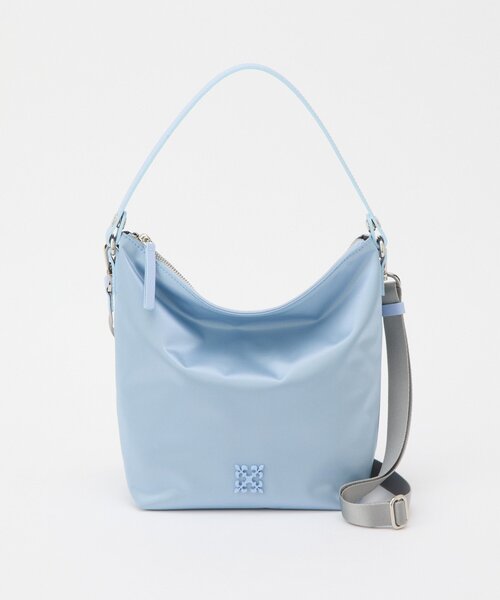 russet(ラシット)の「【撥水】スタンダードミニショルダーバッグ <クラウズナイロン>(ショルダーバッグ・レディース・ライトグレー/ブラック/ブルー系その他/ピンクベージュ/ベージュ・FREE)」の4枚目の写真