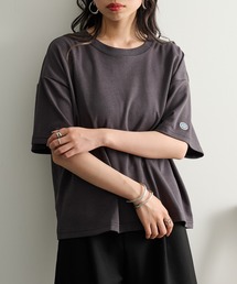 【DISCUS】吸汗速乾クロップドTシャツ COOLPASS 6282-7700 MNY