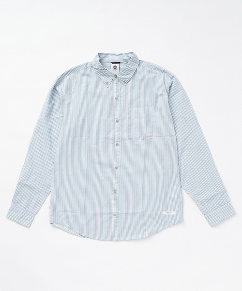 ELEMENT(エレメント)の「ELEMENT メンズ REGULAR MONOGRAM SS 半袖シャツ 【2026年春夏モデル】(シャツ/ブラウス・メンズ・グリーン系その他/ブルー系その他・X-LARGE/LARGE/MEDIUM)」の1枚目の写真