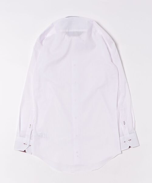 TOKYO SHIRTS(トウキョウシャツ)の「【吸水速乾】 形態安定ノンアイロン ドゥエボットーニ 長袖ビジネスワイシャツ(ビジネスシャツ・メンズ・ピンク・首回り37cm-裄丈84cm/首回り39cm-裄丈80cm/首回り39cm-裄丈84cm/首回り41cm-裄丈82cm/首回り41cm-裄丈86cm/首回り42cm-裄丈82cm/首回り42cm-裄丈86cm/首回り43cm-裄丈82cm/首回り43cm-裄丈86cm/首回り37cm-裄丈80cm)」の7枚目の写真