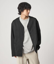 CITEN（シテン）の「＜CITEN＞カラーレスシャツジャケット ―吸水速乾―（ノーカラージャケット）」