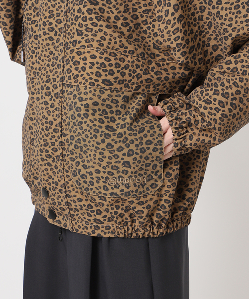 OUTDOOR PRODUCTS（アウトドアプロダクツ）の「レオパードアスレチックブルゾン ユニセックス着用可（その他アウター・レディース・タン・MEDIUM/LARGE）」の9枚目の写真