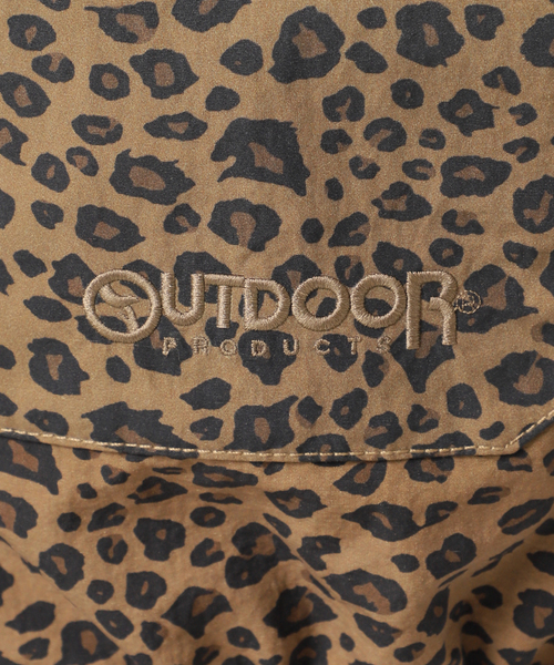 OUTDOOR PRODUCTS（アウトドアプロダクツ）の「レオパードアスレチックブルゾン ユニセックス着用可（その他アウター・レディース・タン・MEDIUM/LARGE）」の10枚目の写真