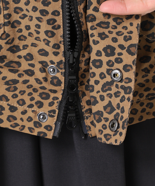 OUTDOOR PRODUCTS（アウトドアプロダクツ）の「レオパードアスレチックブルゾン ユニセックス着用可（その他アウター・レディース・タン・MEDIUM/LARGE）」の11枚目の写真