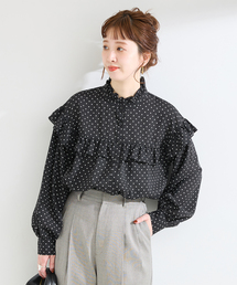 B.C STOCK｜ベーセーストック（レディース）のシャツ/ブラウス（ドット