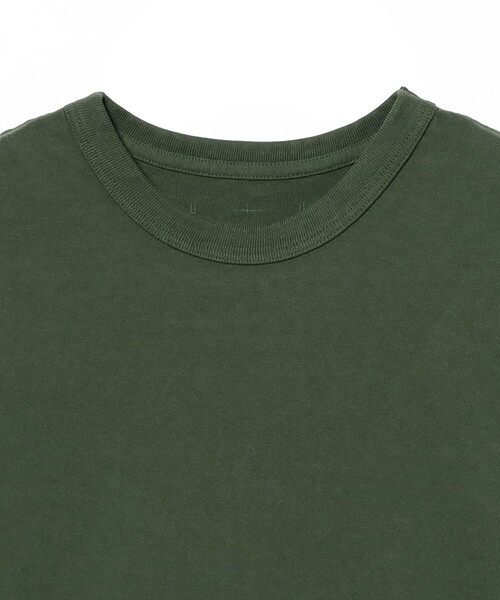 BEAMS T(ビームスティー)の「newT / Pigment Short Sleeve T-Shirt(Tシャツ/カットソー・メンズ・グリーン/ブラック系その他4・LARGE/MEDIUM/X-SMALL/XX-LARGE/X-LARGE/SMALL)」の6枚目の写真