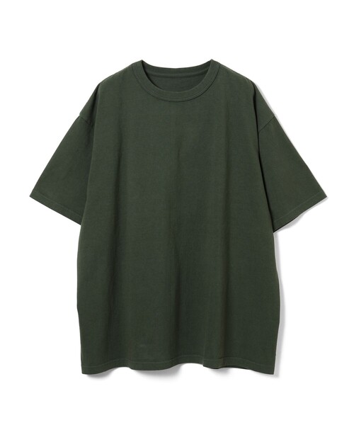 BEAMS T(ビームスティー)の「newT / Pigment Short Sleeve T-Shirt(Tシャツ/カットソー・メンズ・グリーン/ブラック系その他4・LARGE/MEDIUM/X-SMALL/XX-LARGE/X-LARGE/SMALL)」の3枚目の写真