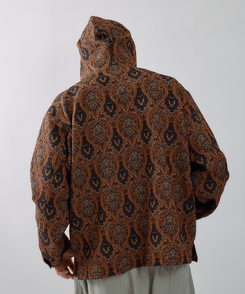 JOURNAL STANDARD J.S HOMESTEAD（ジャーナルスタンダードホームステッド）の「J.S.Homestead / ペイズリー ジャガード バハ フーディ（シャツ/ブラウス・メンズ・ブルー系その他/コバルトブルー・LARGE/MEDIUM）」の22枚目の写真