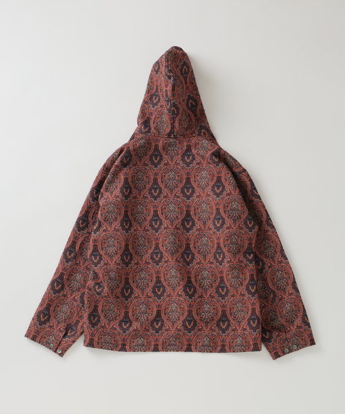 JOURNAL STANDARD J.S HOMESTEAD（ジャーナルスタンダードホームステッド）の「J.S.Homestead / ペイズリー ジャガード バハ フーディ（シャツ/ブラウス・メンズ・ブルー系その他/コバルトブルー・LARGE/MEDIUM）」の10枚目の写真