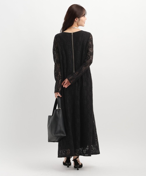 Andemiu(アンデミュウ)の「レースワンピース640988(ワンピース・レディース・アイボリー/ブラック・FREE)」の16枚目の写真