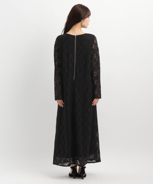 Andemiu(アンデミュウ)の「レースワンピース640988(ワンピース・レディース・アイボリー/ブラック・FREE)」の19枚目の写真