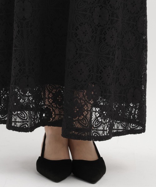 Andemiu(アンデミュウ)の「レースワンピース640988(ワンピース・レディース・アイボリー/ブラック・FREE)」の22枚目の写真