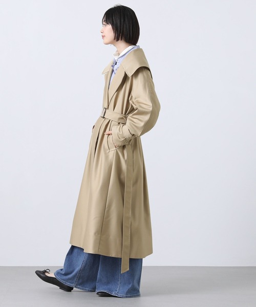 Gready Brilliant(グレディブリリアン)の「LU大襟トレンチコート(トレンチコート・レディース・ベージュ・36/38)」の17枚目の写真