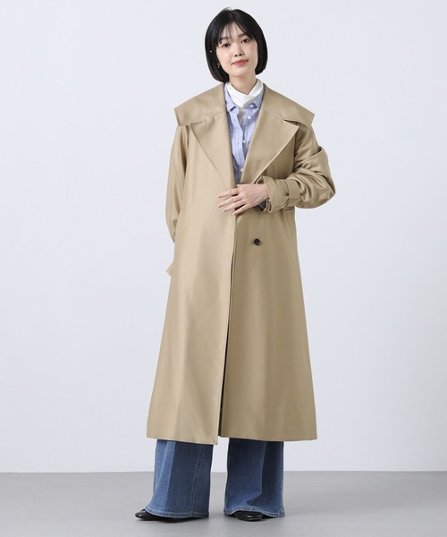 Gready Brilliant(グレディブリリアン)の「LU大襟トレンチコート(トレンチコート・レディース・ベージュ・36/38)」の3枚目の写真