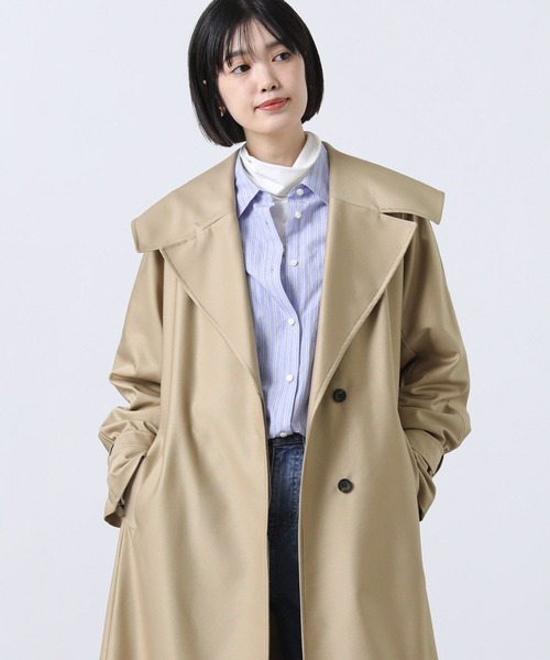 Gready Brilliant(グレディブリリアン)の「LU大襟トレンチコート(トレンチコート・レディース・ベージュ・36/38)」の8枚目の写真