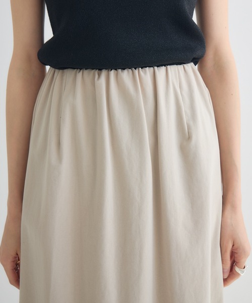KATHARINE ROSS（キャサリンロス）の「【KATHARINE ROSS】トリコットリブスカート（スカート・レディース・ベージュ/チャコールグレー・FREE）」の15枚目の写真
