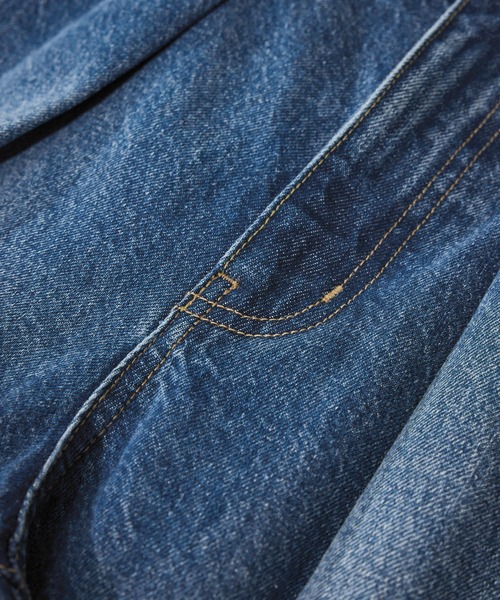 SALON adam et rope'（サロン アダム エ ロペ）の「【WEB限定】フロントタックデニムパンツ（デニムパンツ・レディース・サックスブルー/ブルー系その他4・M/S）」の16枚目の写真