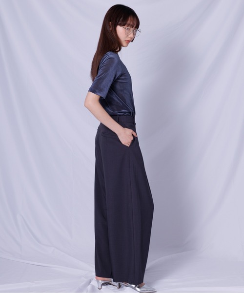 DRAW(ドロー)の「DRAW(ドロー) /フロントクロスパンツ(その他パンツ・レディース・ベージュ/グレー・M/L)」の22枚目の写真