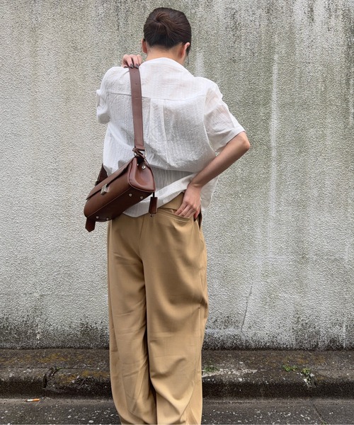 DRAW(ドロー)の「DRAW(ドロー) /フロントクロスパンツ(その他パンツ・レディース・ベージュ/グレー・M/L)」の10枚目の写真