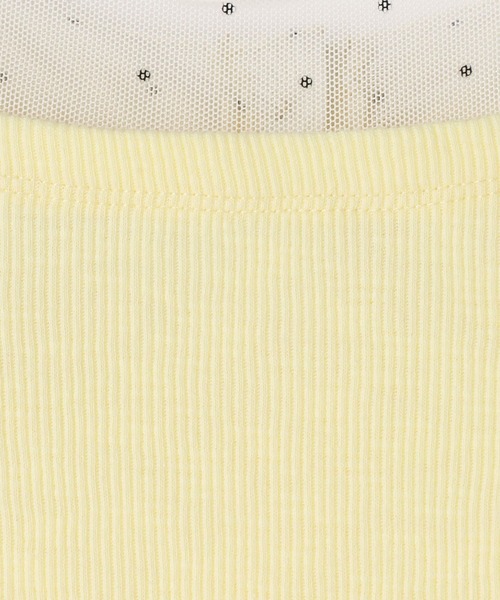 LOWRYS FARM（ローリーズファーム）の「２ＷＡＹレイヤードＬＳ 638375（Tシャツ/カットソー・レディース・イエロー/ブラック/アイボリー・FREE）」の20枚目の写真