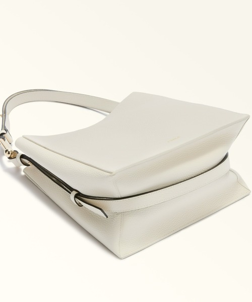 FURLA（フルラ）の「フルラ ヌヴォラ (Furla Nuvola) バケットバッグ S（ショルダーバッグ・レディース・オフホワイト/ブラック/モカ・ONE SIZE）」の14枚目の写真