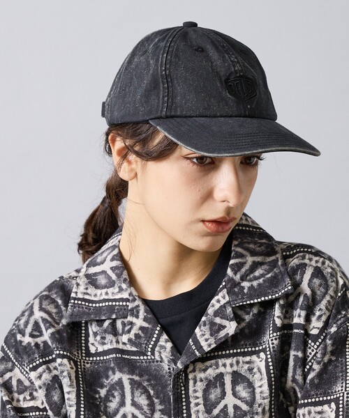 DEUS EX MACHINA(デウスエクスマキナ)の「【Deus Ex Machina / デウスエクスマキナ】 Shield Garment Dyed Dad Cap / キャップ / 帽子 / ユニセックス(キャップ・メンズ・ブルー/ブルー系その他/ブラック・フリー)」の1枚目の写真