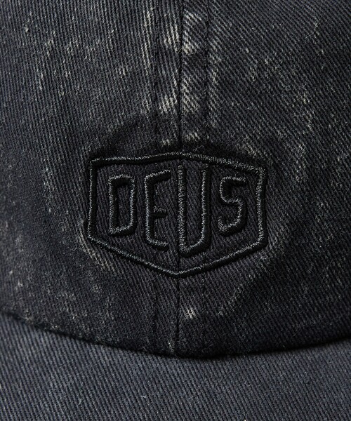 DEUS EX MACHINA(デウスエクスマキナ)の「【Deus Ex Machina / デウスエクスマキナ】 Shield Garment Dyed Dad Cap / キャップ / 帽子 / ユニセックス(キャップ・メンズ・ブルー/ブルー系その他/ブラック・フリー)」の14枚目の写真