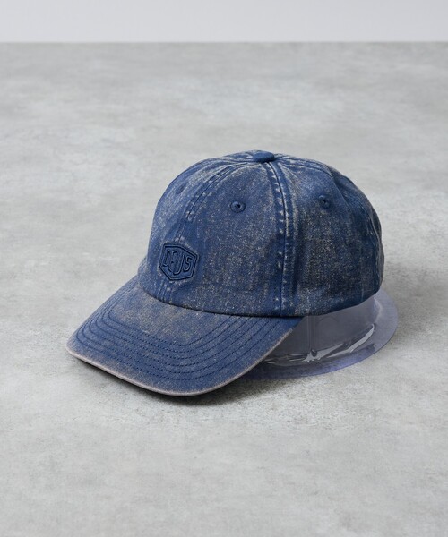 DEUS EX MACHINA(デウスエクスマキナ)の「【Deus Ex Machina / デウスエクスマキナ】 Shield Garment Dyed Dad Cap / キャップ / 帽子 / ユニセックス(キャップ・メンズ・ブルー/ブルー系その他/ブラック・フリー)」の18枚目の写真