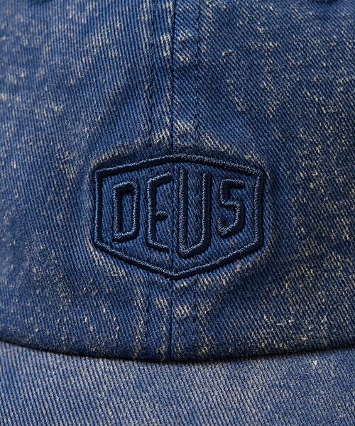 DEUS EX MACHINA(デウスエクスマキナ)の「【Deus Ex Machina / デウスエクスマキナ】 Shield Garment Dyed Dad Cap / キャップ / 帽子 / ユニセックス(キャップ・メンズ・ブルー/ブルー系その他/ブラック・フリー)」の19枚目の写真