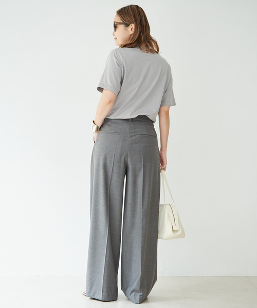 Tapered タックパンツ（スラックス）｜Deuxieme Classe