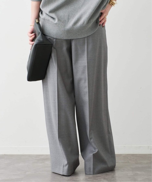 Deuxieme Classe（ドゥーズィエムクラス）の「*Tapered タックパンツ（スラックス・レディース・グレー/ベージュ系その他・36/38/34）」の13枚目の写真