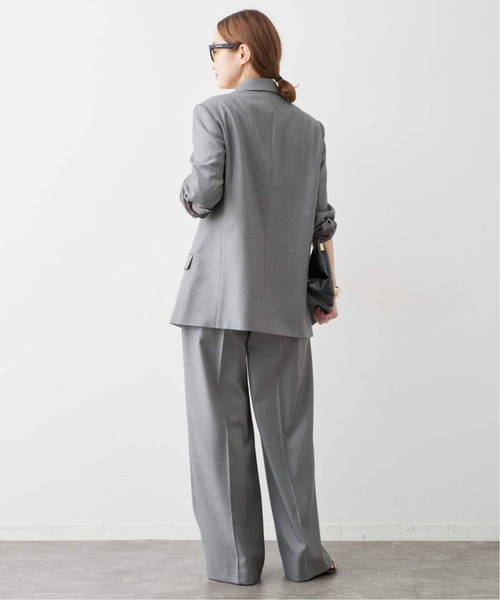Deuxieme Classe（ドゥーズィエムクラス）の「*Tapered タックパンツ（スラックス・レディース・グレー/ベージュ系その他・36/38/34）」の20枚目の写真