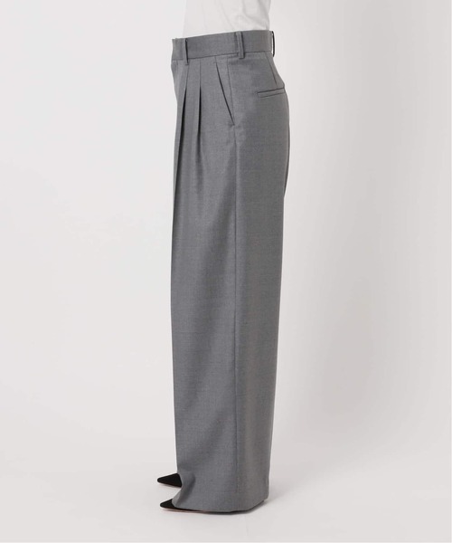 Deuxieme Classe(ドゥーズィエムクラス)の「*Tapered タックパンツ(スラックス・レディース・グレー/ベージュ系その他/ベージュ・36/38/34)」の12枚目の写真