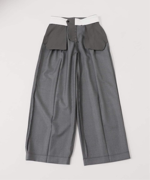 Tapered タックパンツ（スラックス）｜Deuxieme Classe
