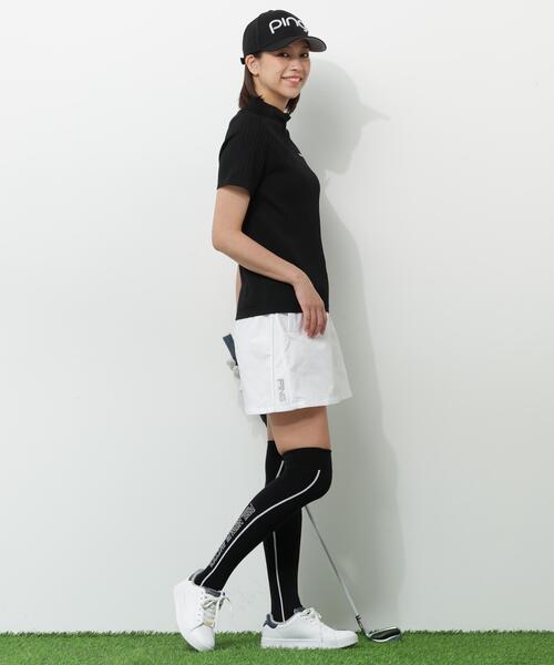 PING（ピン）の「【PING APPAREL】長袖ハーフジップニット（ニット/セーター・レディース・ブラック/グレー/ホワイト・L/LL/M/S）」の4枚目の写真