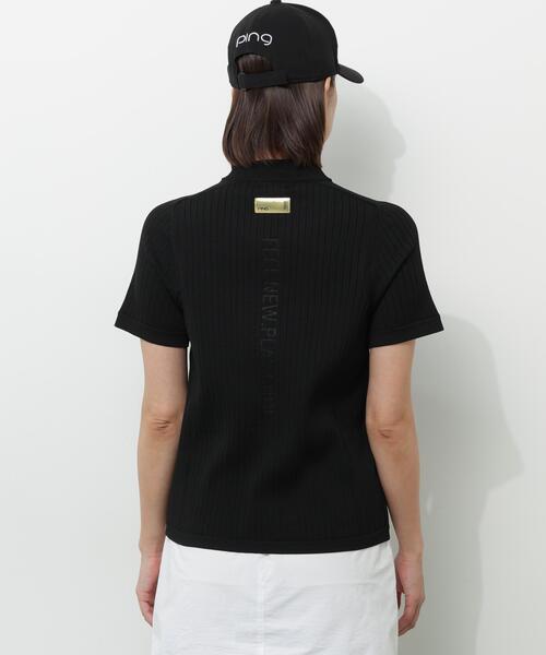 PING（ピン）の「【PING APPAREL】長袖ハーフジップニット（ニット/セーター・レディース・ブラック/グレー/ホワイト・L/LL/M/S）」の6枚目の写真