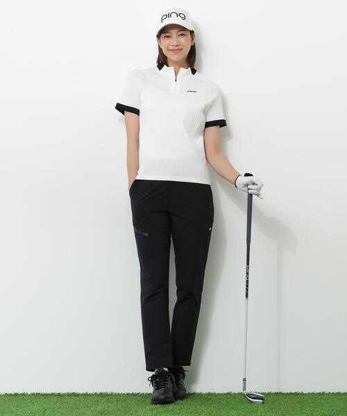 PING（ピン）の「【PING APPAREL】長袖ハーフジップニット（ニット/セーター・レディース・ブラック/グレー/ホワイト・L/LL/M/S）」の19枚目の写真