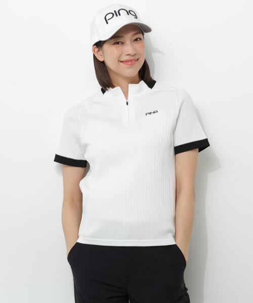PING（ピン）の「【PING APPAREL】長袖ハーフジップニット（ニット/セーター・レディース・ブラック/グレー/ホワイト・L/LL/M/S）」の20枚目の写真