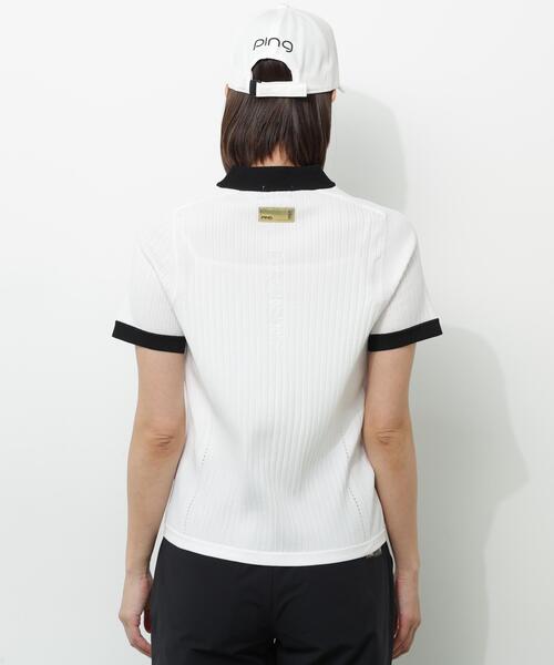 PING（ピン）の「【PING APPAREL】長袖ハーフジップニット（ニット/セーター・レディース・ブラック/グレー/ホワイト・L/LL/M/S）」の21枚目の写真