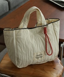 Jouet（ジョエット）の「JOUET　太プリーツランチトートバッグ（トートバッグ）」