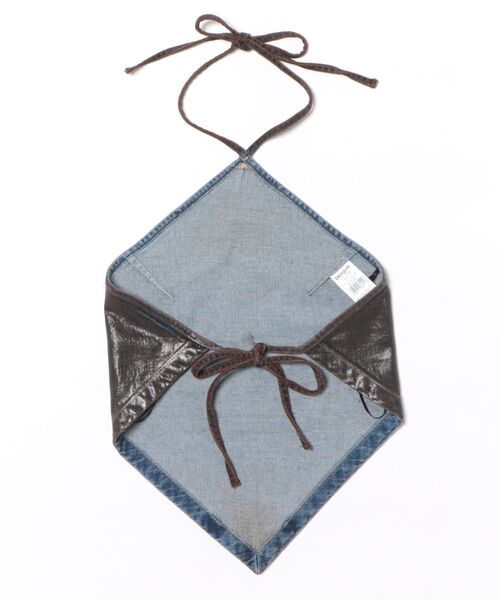 Desigual（デシグアル）の「【Desigual×MASHA POPOVA】メタリック ハルターネック ノースリーブブラウストップ（チューブトップ・レディース・ブルー・L/S）」の6枚目の写真