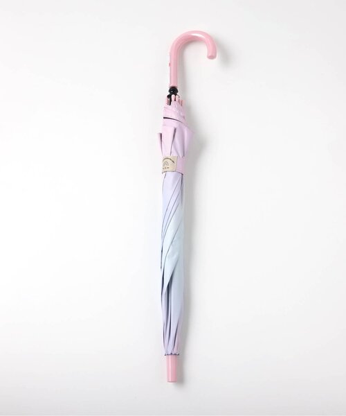 BREEZE（ブリーズ）の「【UVカット/撥水加工】晴雨兼用UVアンブレラ(サマーエール)（長傘・キッズ・ピンク/ネイビー・MEDIUM）」の8枚目の写真