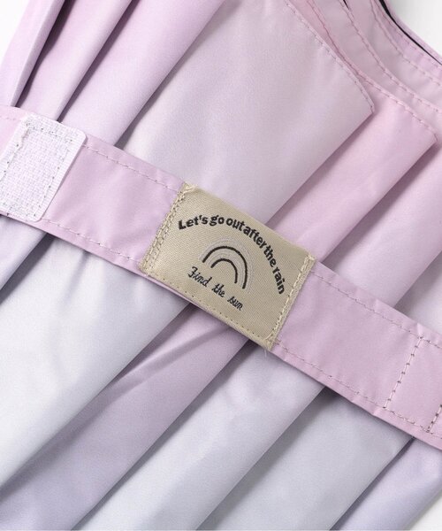 BREEZE（ブリーズ）の「【UVカット/撥水加工】晴雨兼用UVアンブレラ(サマーエール)（長傘・キッズ・ピンク/ネイビー・MEDIUM）」の13枚目の写真