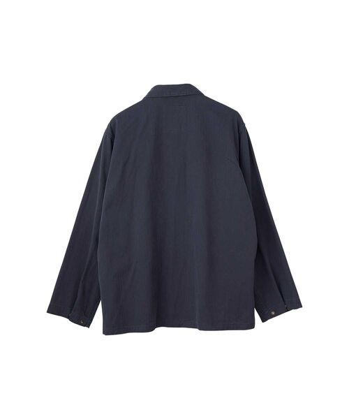 HYSTERIC GLAMOUR（ヒステリックグラマー）の「HYS SPACE BENDER M-44 HBTシャツ（ブルゾン・メンズ・ブラック/カーキ/ネイビー・X-LARGE/LARGE/MEDIUM/SMALL）」の9枚目の写真