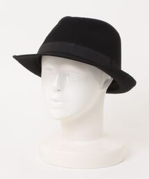 polcadot | ワッフル生地 中折れハット / モノトーン シンプルハット(ハット)