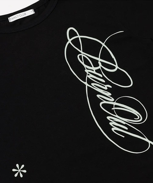 Ada.(エイダ)の「◇FANCYCLUB◇ブランド直輸入正規品/バーニング リーフ Tシャツ BURNING LEAF TEE(Tシャツ/カットソー・レディース・ホワイト/ブラック・FREE)」の17枚目の写真