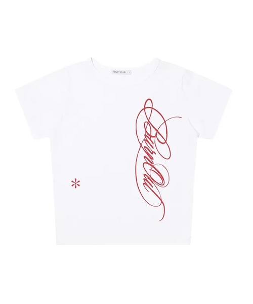 Ada.(エイダ)の「◇FANCYCLUB◇ブランド直輸入正規品/バーニング リーフ Tシャツ BURNING LEAF TEE(Tシャツ/カットソー・レディース・ホワイト/ブラック・FREE)」の11枚目の写真