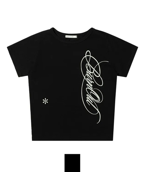 Ada.(エイダ)の「◇FANCYCLUB◇ブランド直輸入正規品/バーニング リーフ Tシャツ BURNING LEAF TEE(Tシャツ/カットソー・レディース・ホワイト/ブラック・FREE)」の15枚目の写真